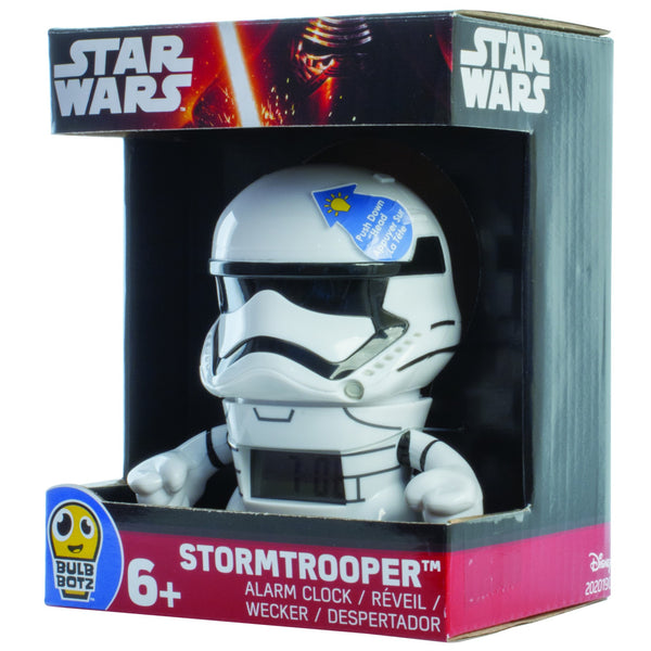 BulbBotz™ Star Wars™ Stormtrooper™ Clock (3.5 inch)