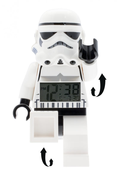 LEGO® Star Wars™ Stormtrooper™ Minifigure Clock The PSE Group