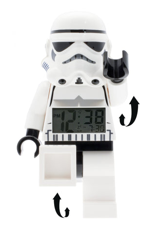 LEGO® Star Wars™ Stormtrooper™ Minifigure Clock