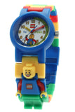 LEGO® Time Teacher Boy Kids' Minifigure Link Watch & Constructible Clock