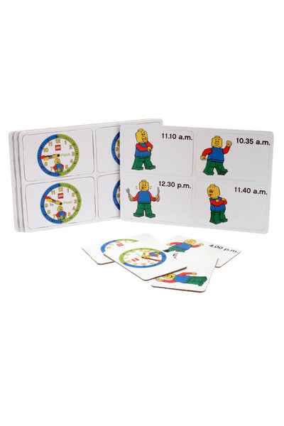 LEGO® Time Teacher Boy Kids' Minifigure Link Watch & Constructible Clock