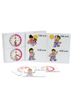 LEGO® Time Teacher Girl Kids' Minifigure Link Watch & Constructible Clock