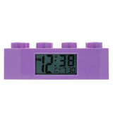 LEGO® Brick Alarm Clock Friends Purple
