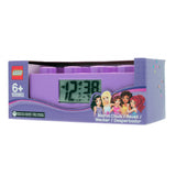 LEGO® Brick Alarm Clock Friends Purple