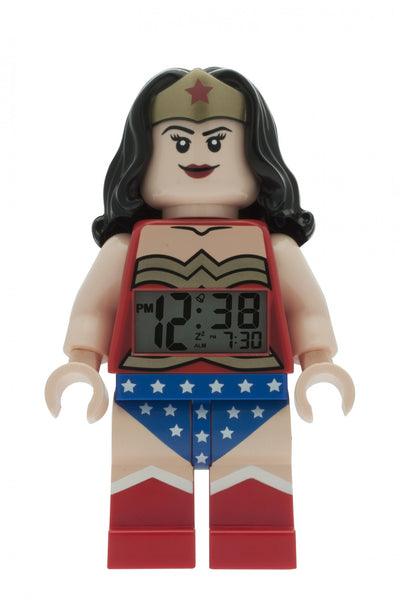 LEGO® DC Comics Super Wonder Woman™ Minifigure Clock – PSE Group