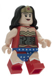 LEGO® DC Comics Super Heroes Wonder Woman™ Minifigure Clock
