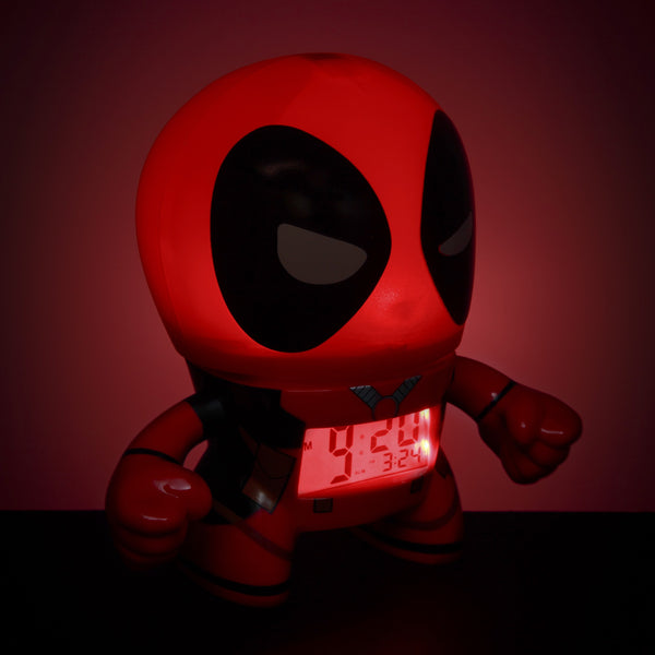 Deadpool Clock BulbBotz™ Marvel™ Deadpool™ Clock (7.5 inch) – The PSE Group