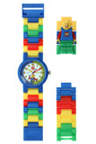 LEGO® Time Teacher Boy Kids' Minifigure Link Watch & Constructible Clock