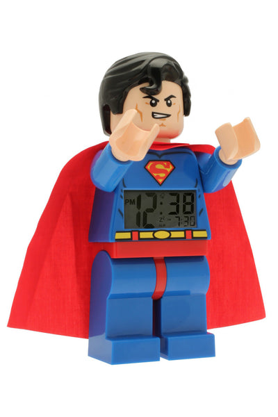 LEGO® DC Universe™ Super Heroes Superman™ Minifigure Clock