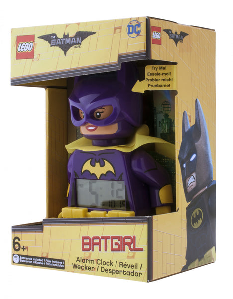 LEGO® Batman Movie Batgirl Minifigure Clock