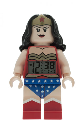 LEGO® DC Comics Super Heroes Wonder Woman™ Minifigure Clock